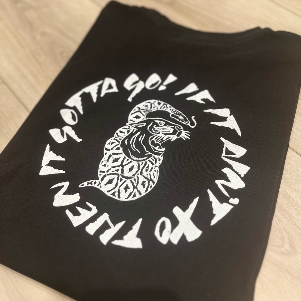 XO The Weeknd x H&M Black Tee - Mens Size Medium